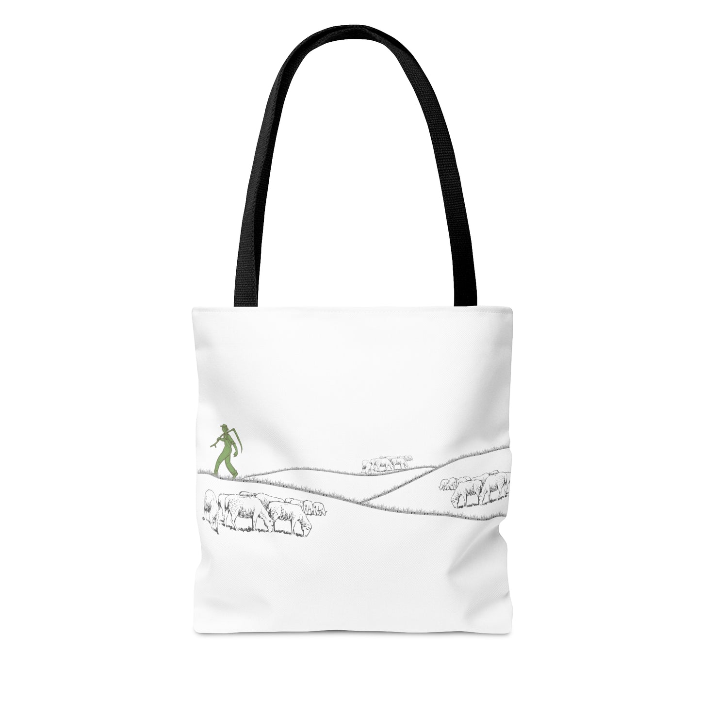 Basque Sheepherder White Tote Bag