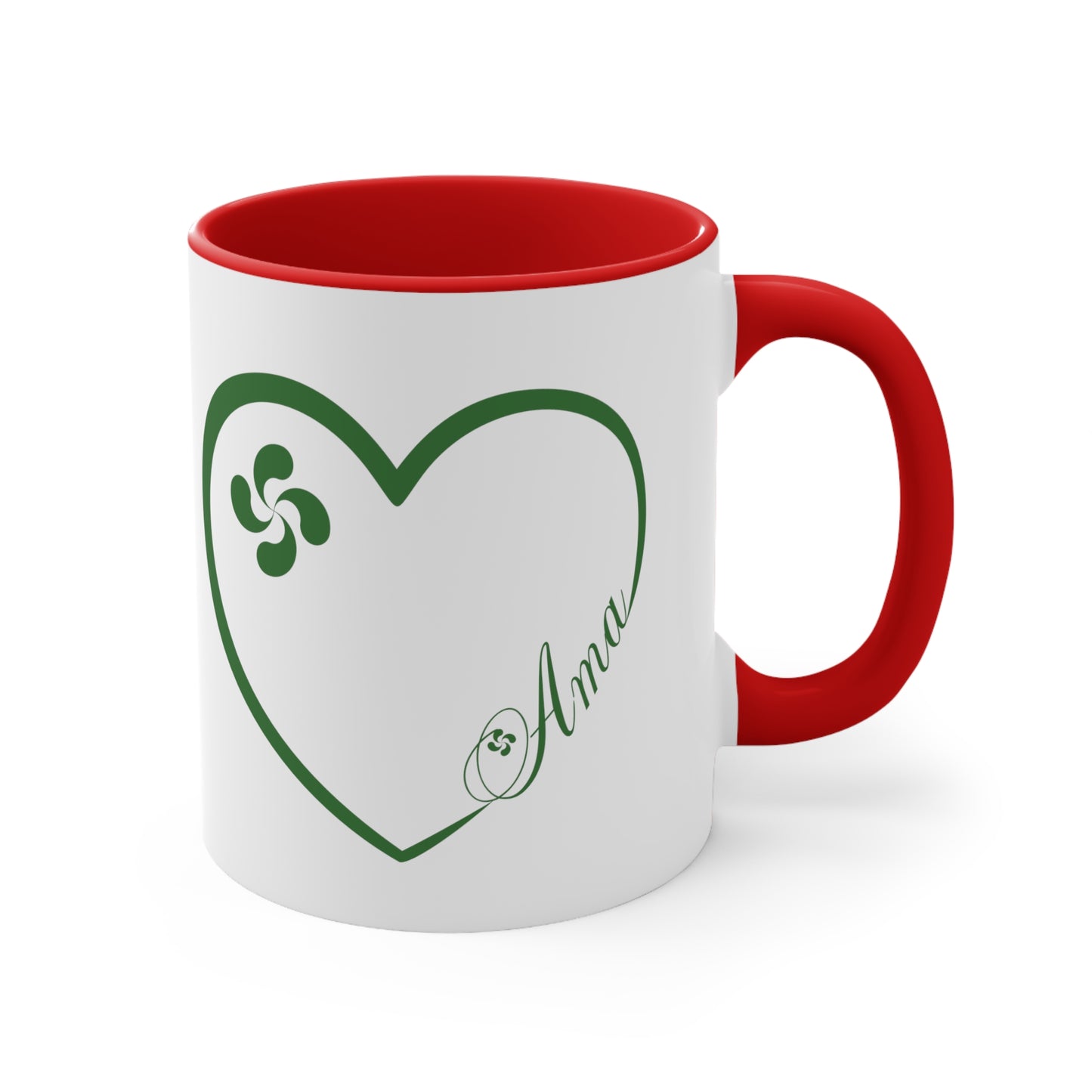 Ama Heart Coffee Mug, 11oz