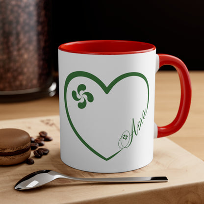 Ama Heart Coffee Mug, 11oz