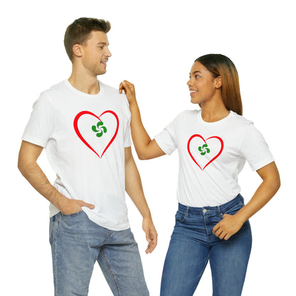 Heart with Basque Cross T-Shirt