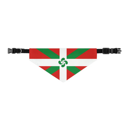 Basque Flag Pet Bandana Collar