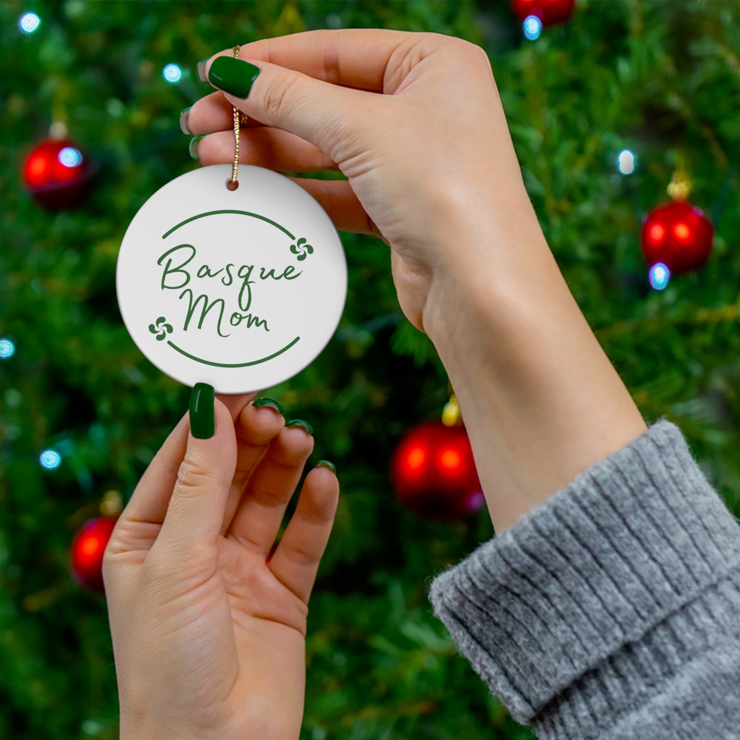 Basque Mom Ornament