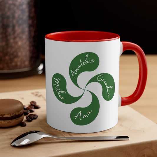 Amatchie/Ama Lauburu Coffee Mug, 11oz