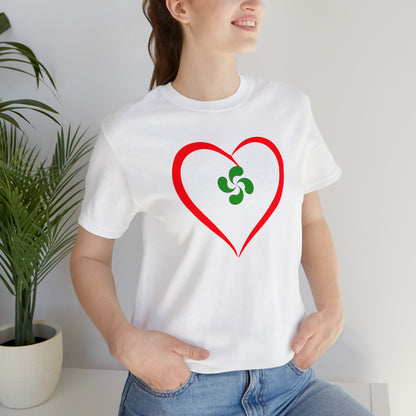 Heart with Basque Cross T-Shirt