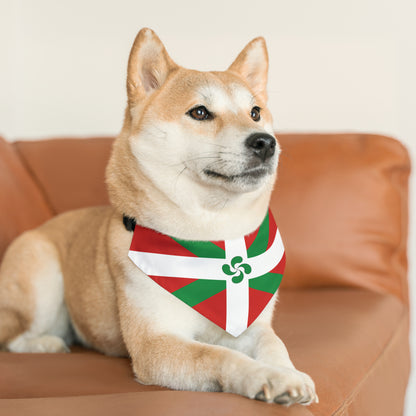 Basque Flag Pet Bandana Collar