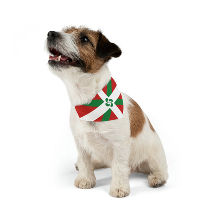 Basque Flag Pet Bandana Collar