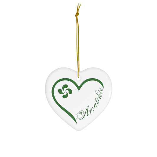 Amatchie Heart Ornament