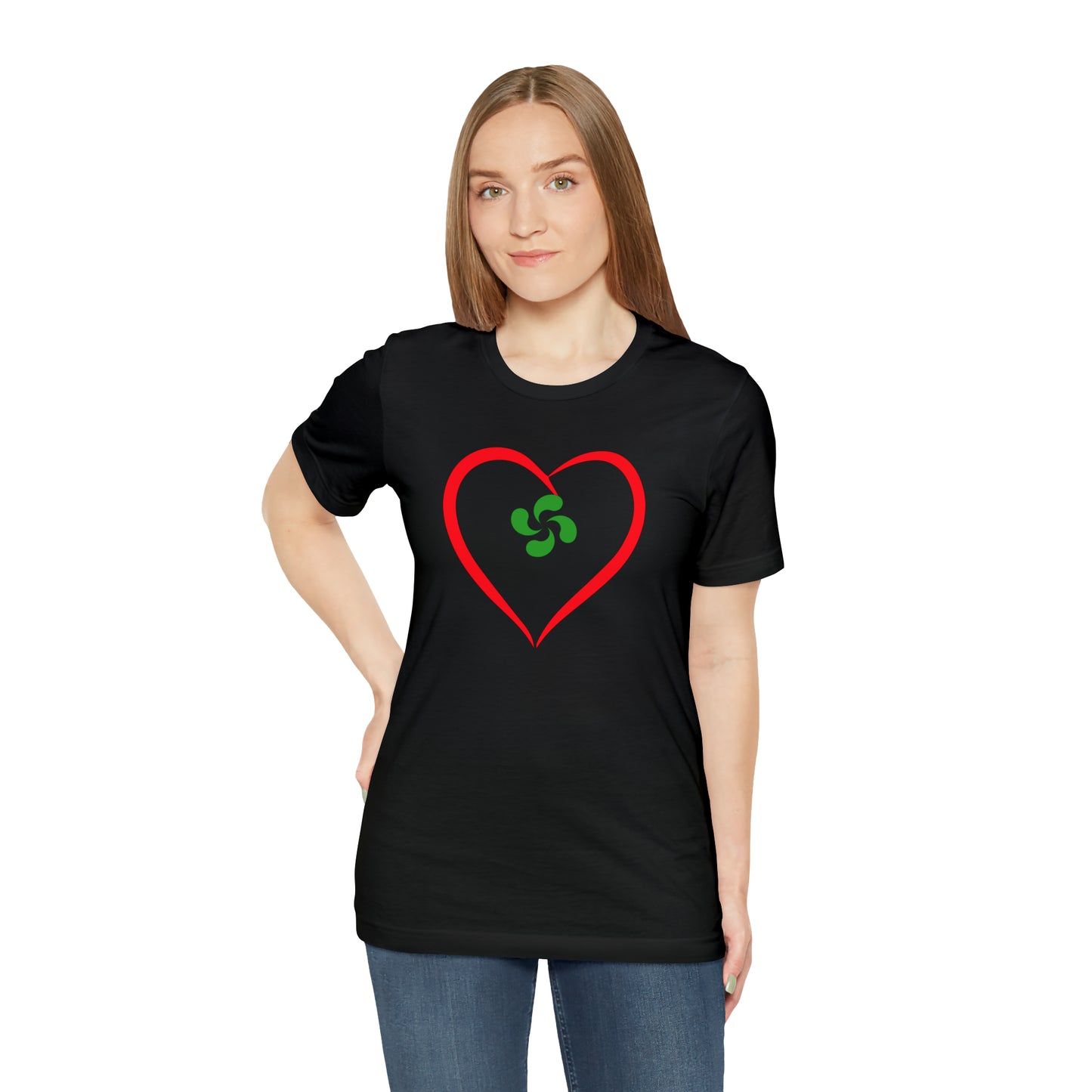 Heart with Basque Cross T-Shirt