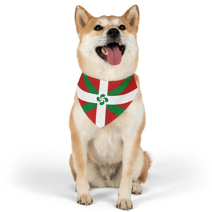 Basque Flag Pet Bandana Collar