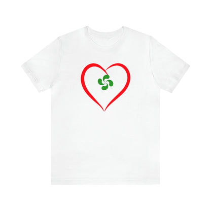 Heart with Basque Cross T-Shirt