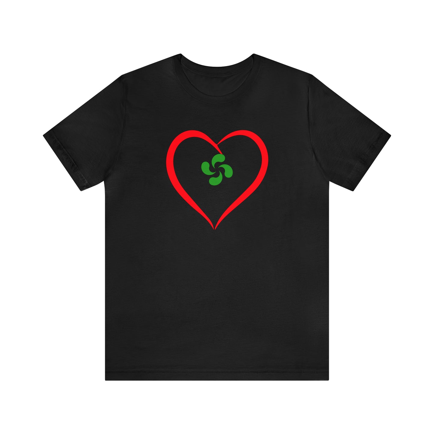 Heart with Basque Cross T-Shirt