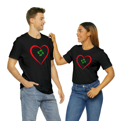 Heart with Basque Cross T-Shirt