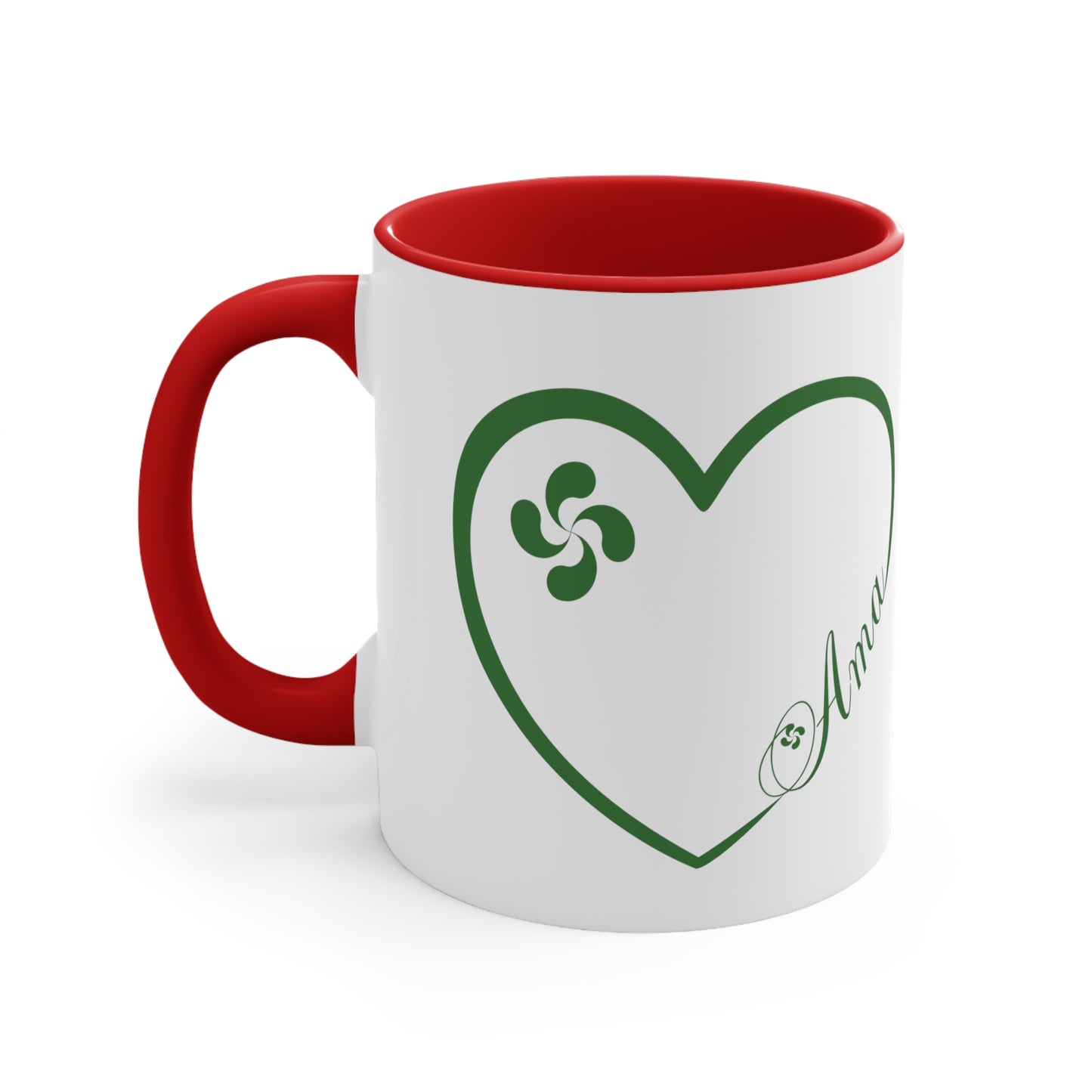 Ama Heart Coffee Mug, 11oz