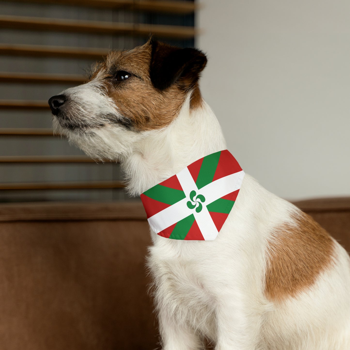 Basque Flag Pet Bandana Collar