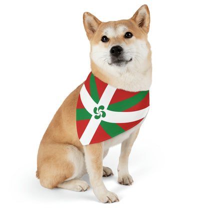 Basque Flag Pet Bandana Collar