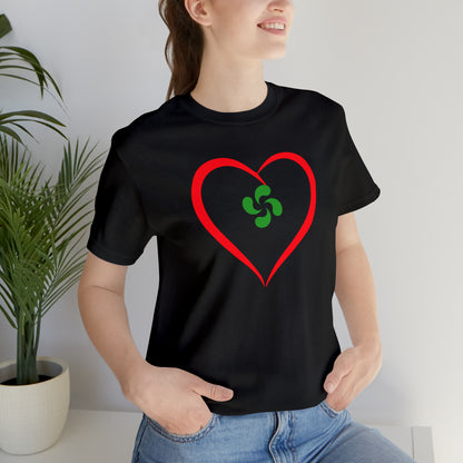 Heart with Basque Cross T-Shirt