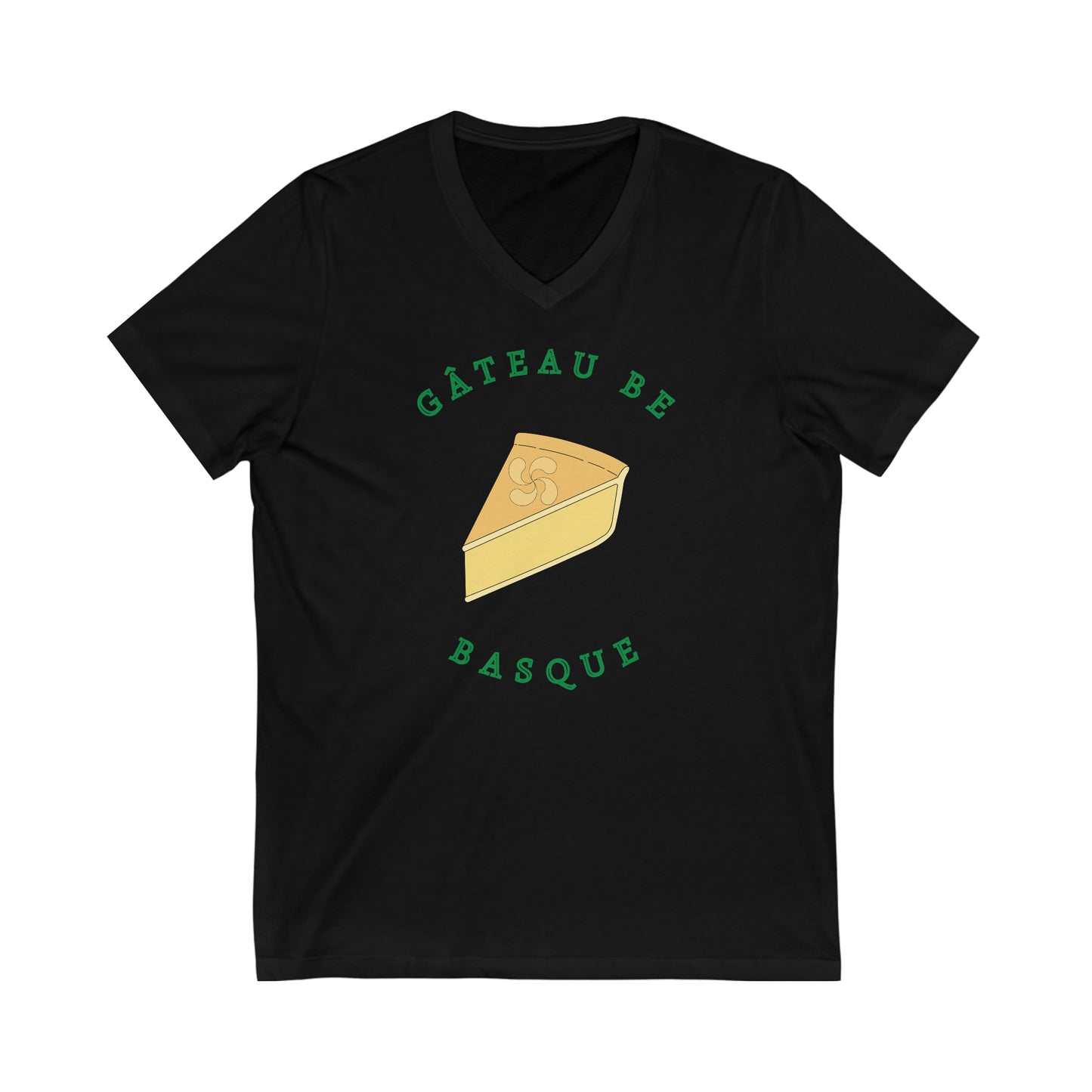 Gâteau Be Basque V Neck T-shirt