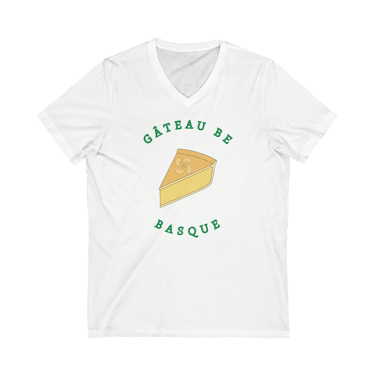 Gâteau Be Basque V Neck T-shirt